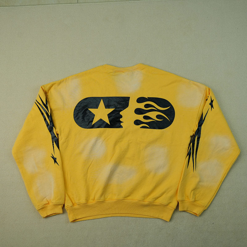 Hellstar Sports Crewneck Yellow