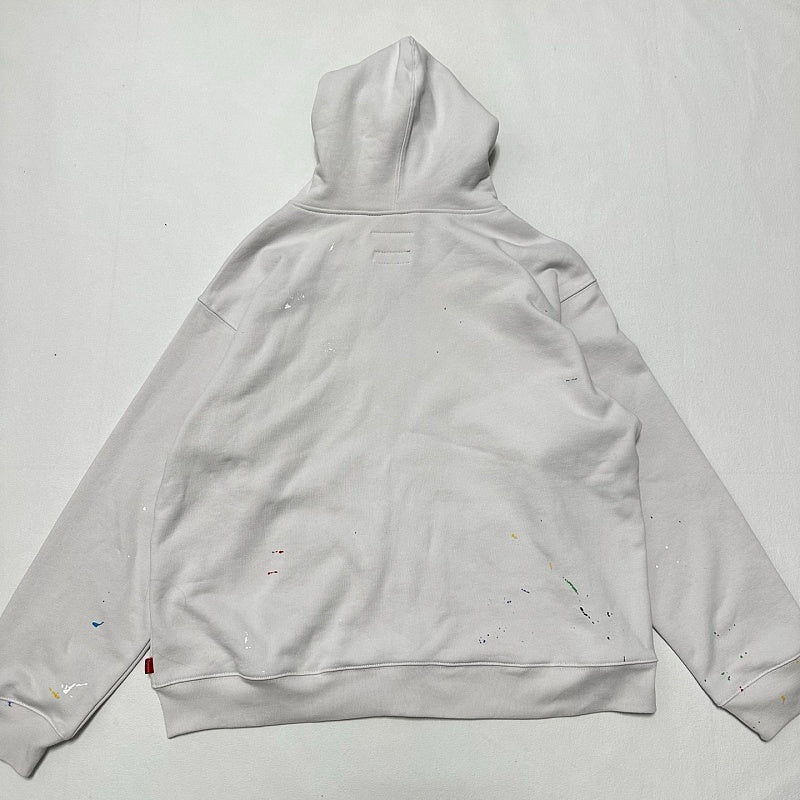 Supreme Paint Splatter Zip Hoodie