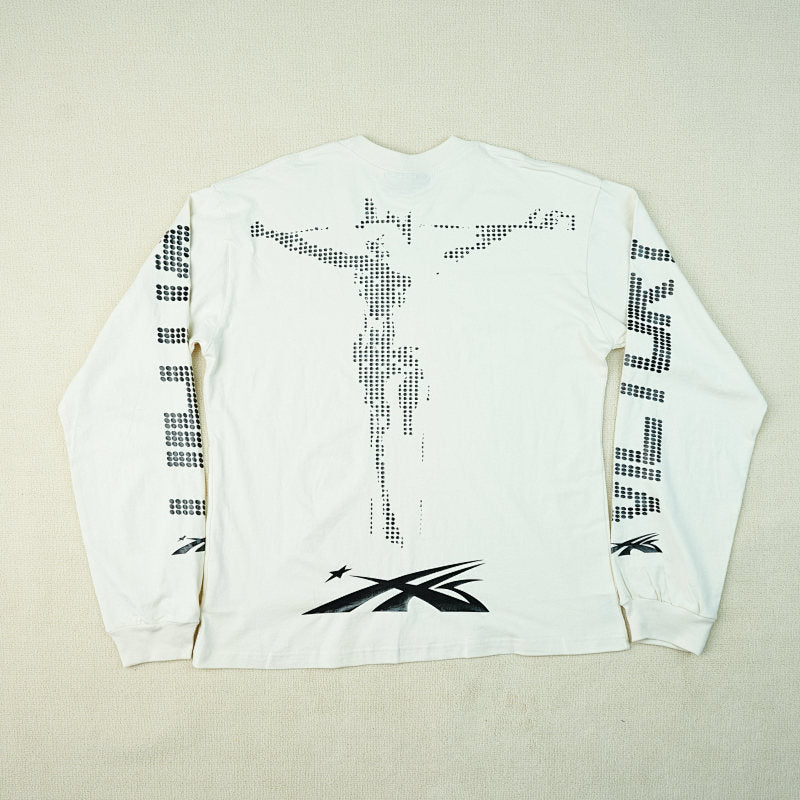 Hellstar Scoreboard L/S T-Shirt White