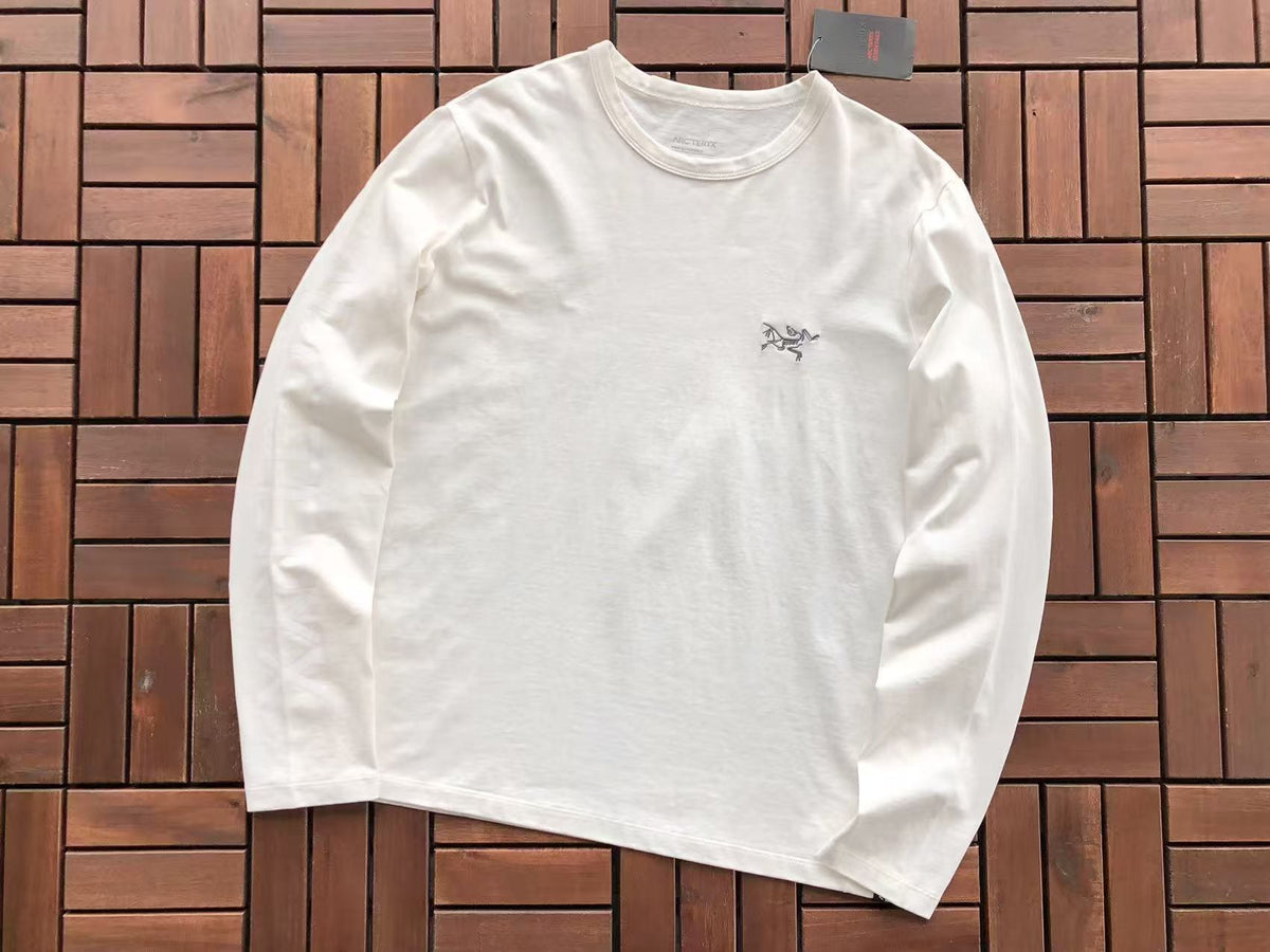 Arc'teryx Green Fossil Sleeve Long-Sleeve Shirt