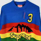 Supreme Denver Nuggets Rainbow Knit Sweater