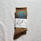 Hidden NY Crew Socks - Tan/Blue