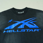 Hellstar Sports Core Logo Gel T-Shirt Royal Blue