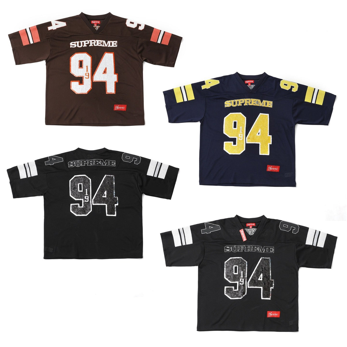 Supreme Number 94 Football Jersey