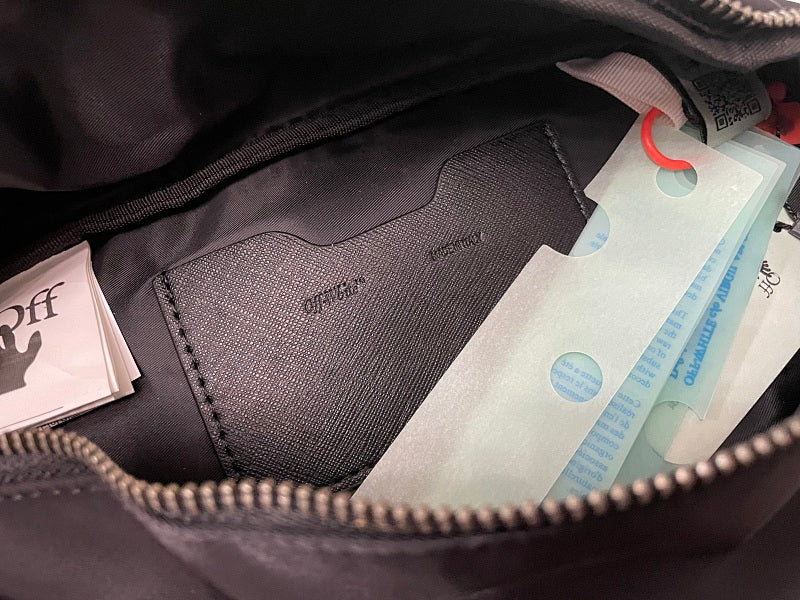 Off-White Crossbody Bag - Black/Yellow