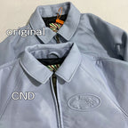 Casablanca Leather Jacket - Light Blue
