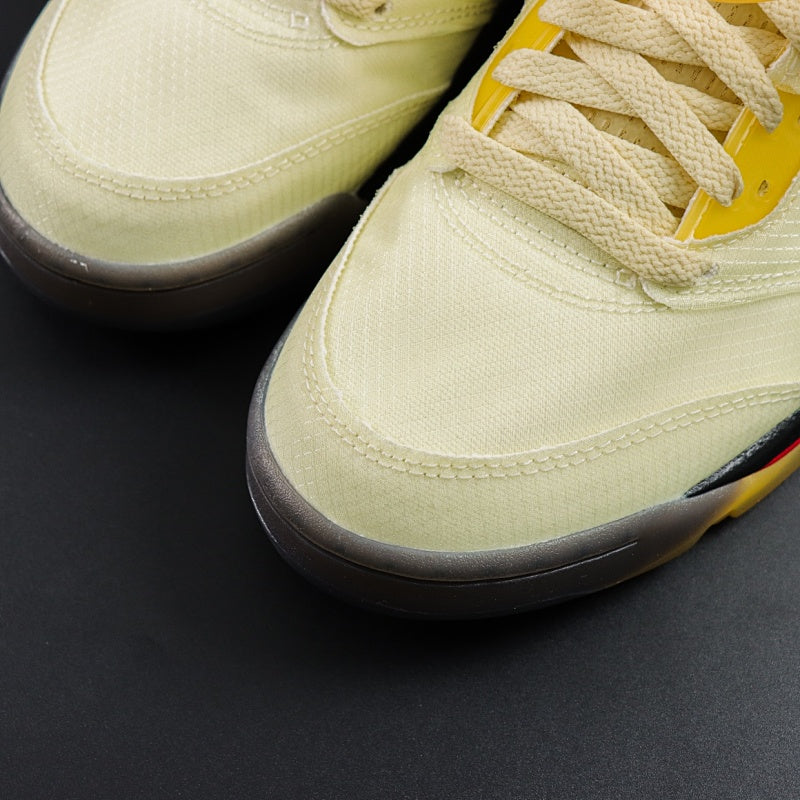 Air Jordan 5 Retro x Off-White Sail