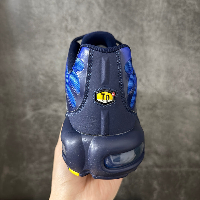 Nike Air Max Plus - Obsidian/Gold Suede Navy Blue/Royal Blue