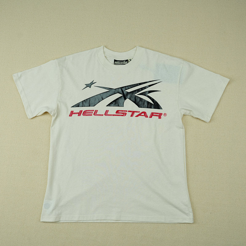 Hellstar Sport Logo Gel T-Shirtwhite
