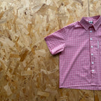 Mertra Plaid Shirt - Pink