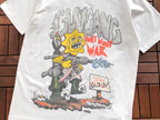 Black White Graphic Vintage T-Shirt