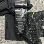 Gloves Black Green