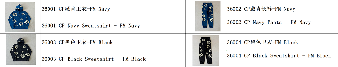 Denim Tears x CPFM Cactus Tears Sweatpants