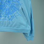 Sp5der Web Hoodie Sky Blue