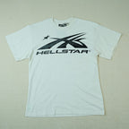 Hellstar Sports Core Gel Logo T-Shirt White/Black
