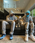Syna-World Tracksuit - Grey-Blue