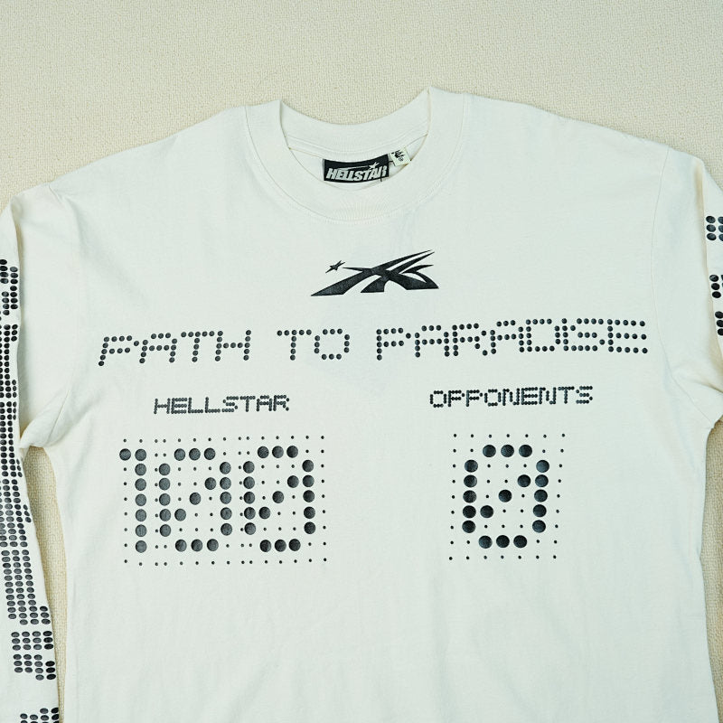 Hellstar Scoreboard L/S T-Shirt White