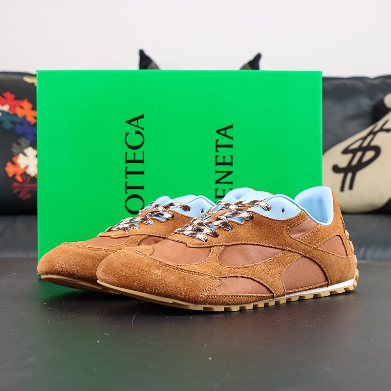 Bottega Veneta Speedster - Caramel/Light Blue
