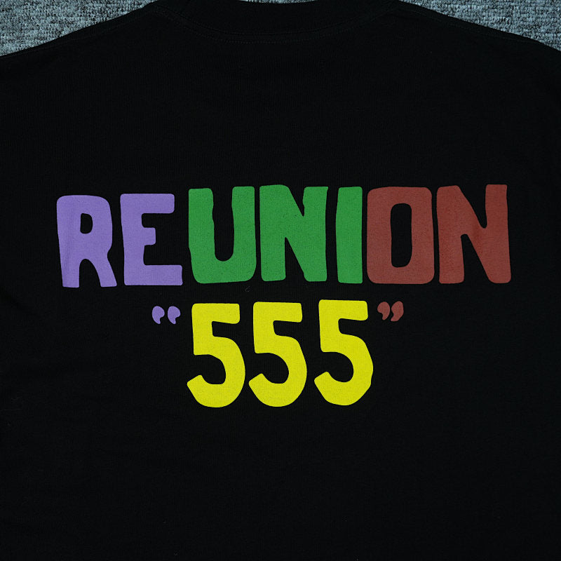 Sp5Der Oversized Reunion Tee Black