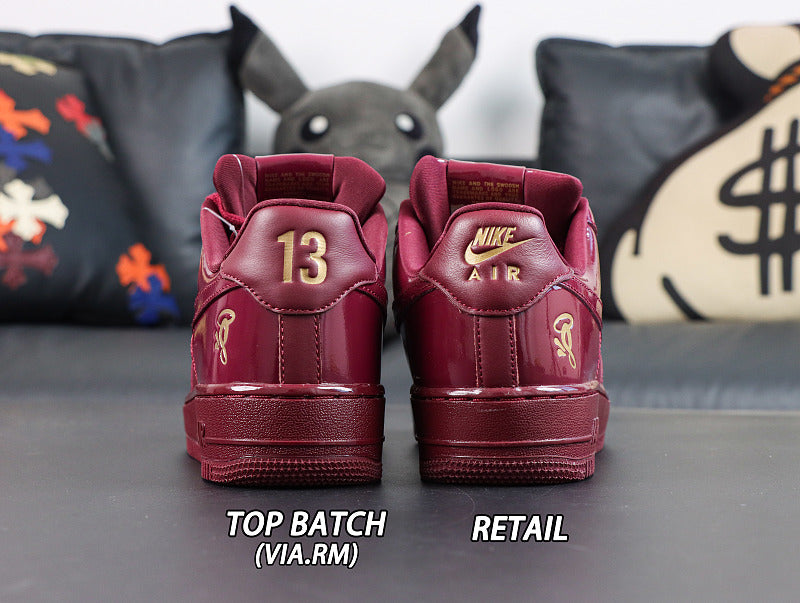 Nike Air Force 1 Low - Team Red/Patent Leather