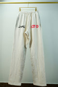 Hellstar Lf You Dont Like Us Beat Us Sweatpants White