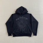Sp5der Phantom Web Hoodie Black