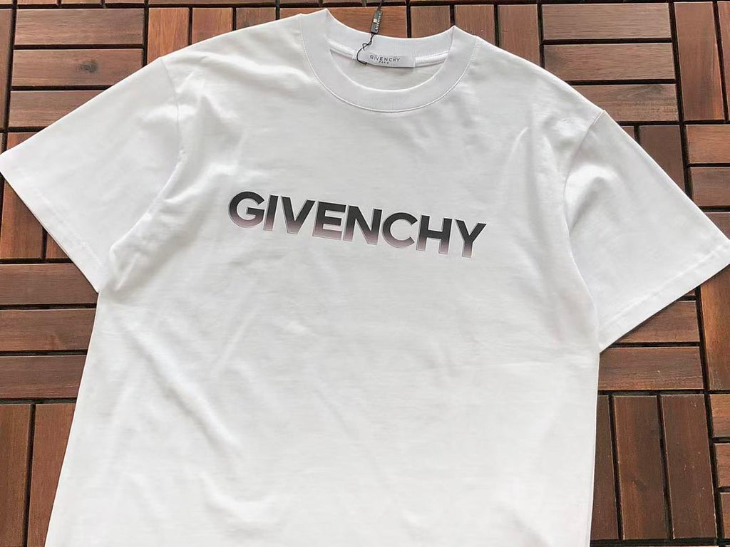 White Front Logo Givenchy T-Shirt