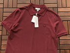 Lacoste Garment-Dyed Tonal Logo Polo Shirt
