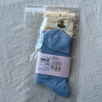 VW Ribbed Crew Socks Multi-Color Pack