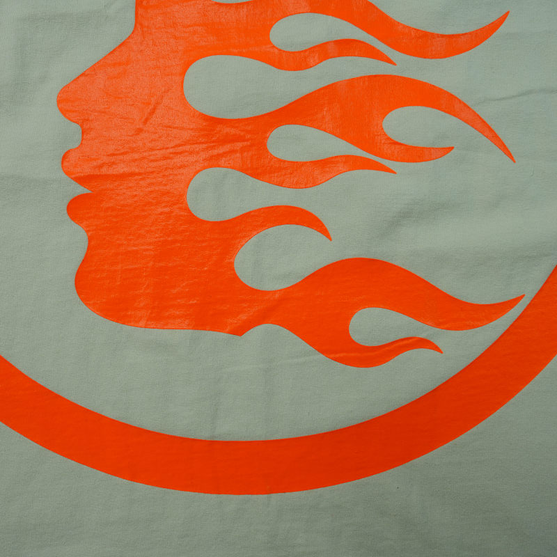 Hellstar Classic T-Shirt (Regular Print) White/Orange