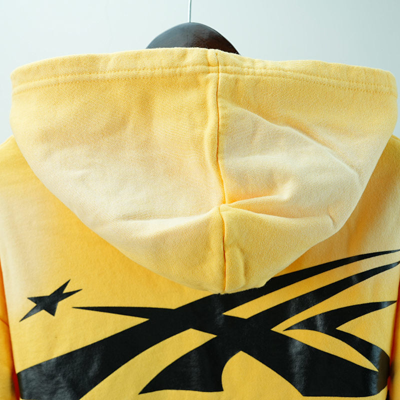 Hellstar Sports Zip-Up Sweatshirtyellow