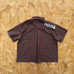 Mertra Plaid Shirt - Brown
