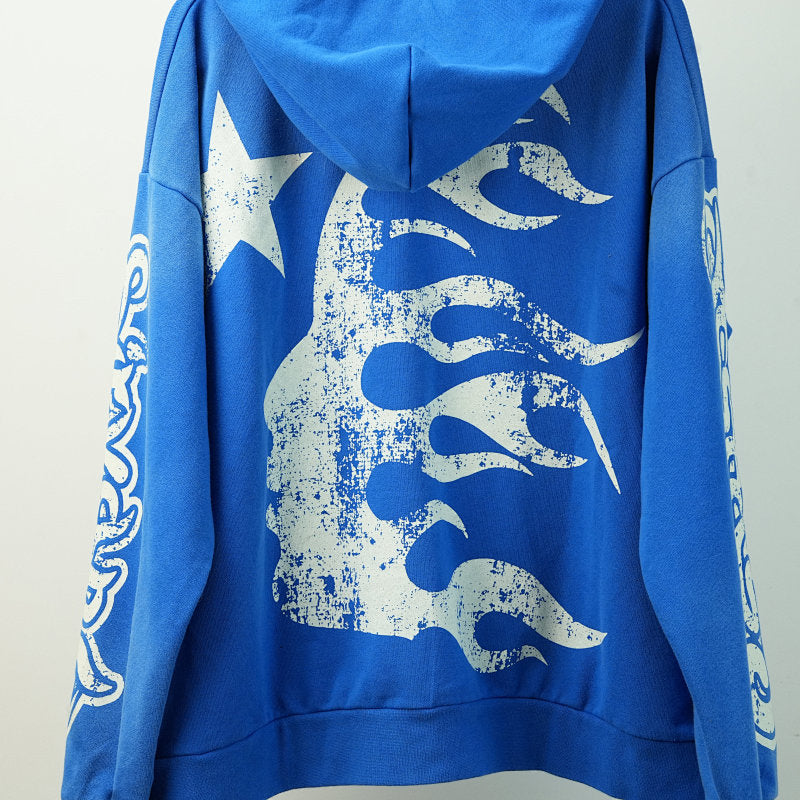 Hellstar Blue Yoga Hoodie
