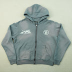 Hellstar Studios Zip Hoodie Gray