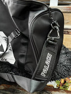 Palace Triangle Logo Black Duffel Gym Bag