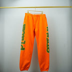 Sp5Der World Beluga Sweatpants Orange