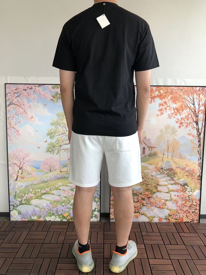 Navy Small Logo Loewe T-Shirt