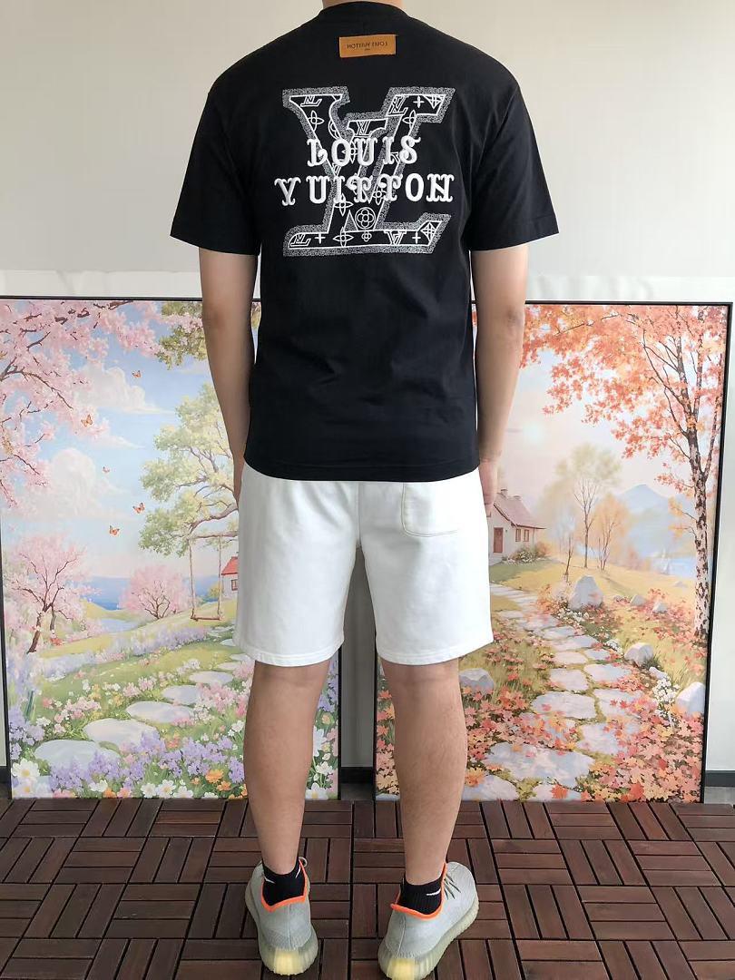 Black Small Logo Lanvin T-Shirt
