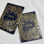 Dior Notebook - Navy/Gold