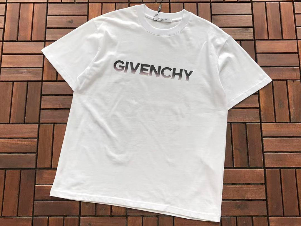 White Front Logo Givenchy T-Shirt
