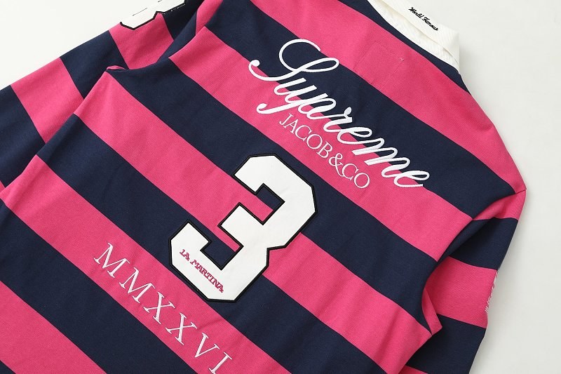 Supreme Jacob and Co Striped Rugby Shirt