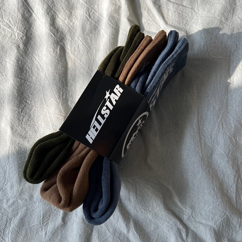 Premium Socks - Olive+3