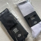 VETEMENTS White Sport Crew Socks