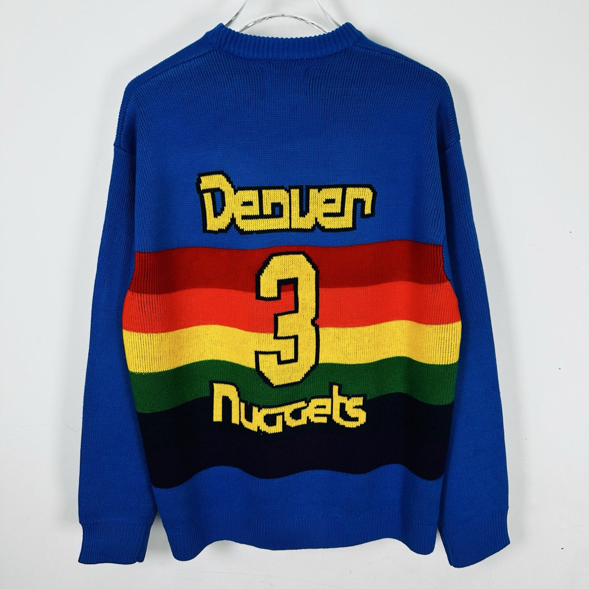 Supreme Denver Nuggets Rainbow Knit Sweater