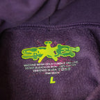 Sp5Der Web Hoodie Purple