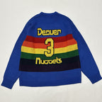 Supreme Denver Nuggets Rainbow Knit Sweater