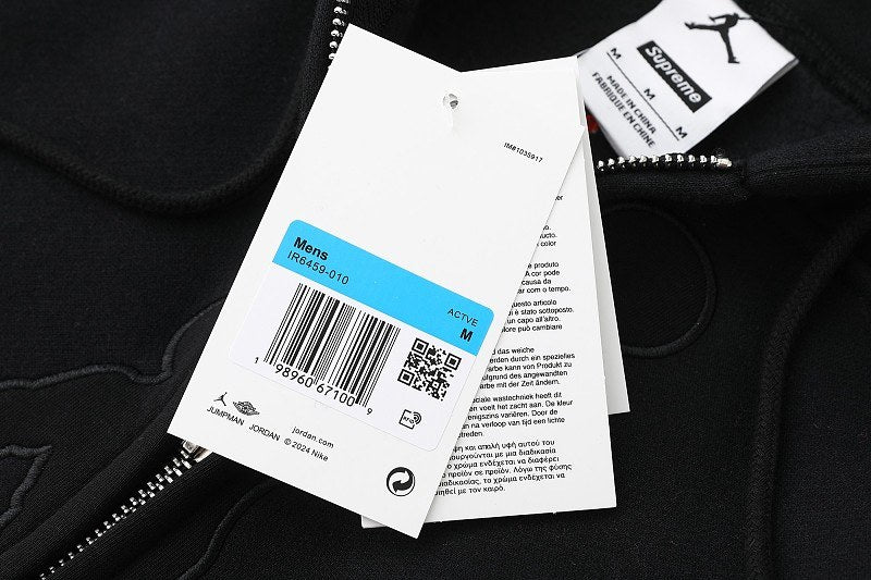 Supreme Jordan Number 23 Zip Hoodie