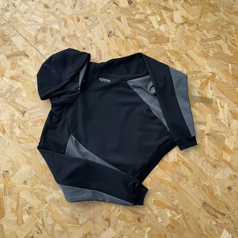 Mertra BIGSTEP HOOD - Black/Grey