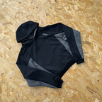 Mertra BIGSTEP HOOD - Black/Grey