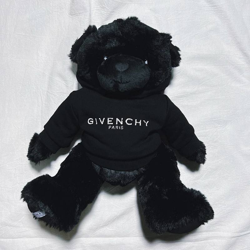 Givenchy Paris Black Teddy Bear Plush Toy